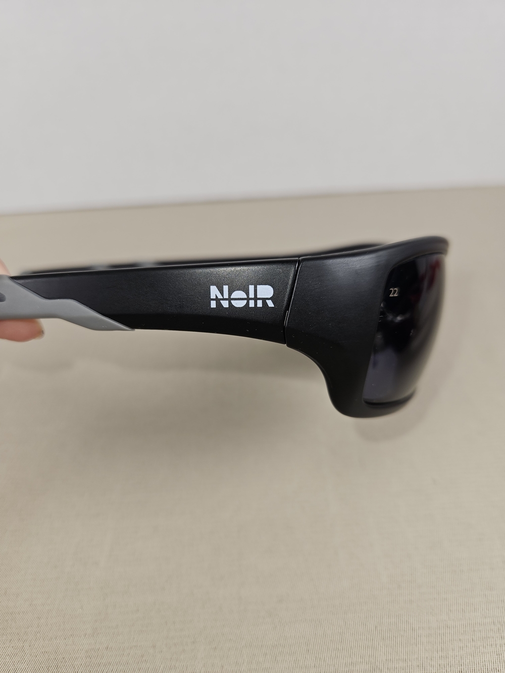 nOir Men's Black Sunglasses with Gray Accents - Picture 2 of 8